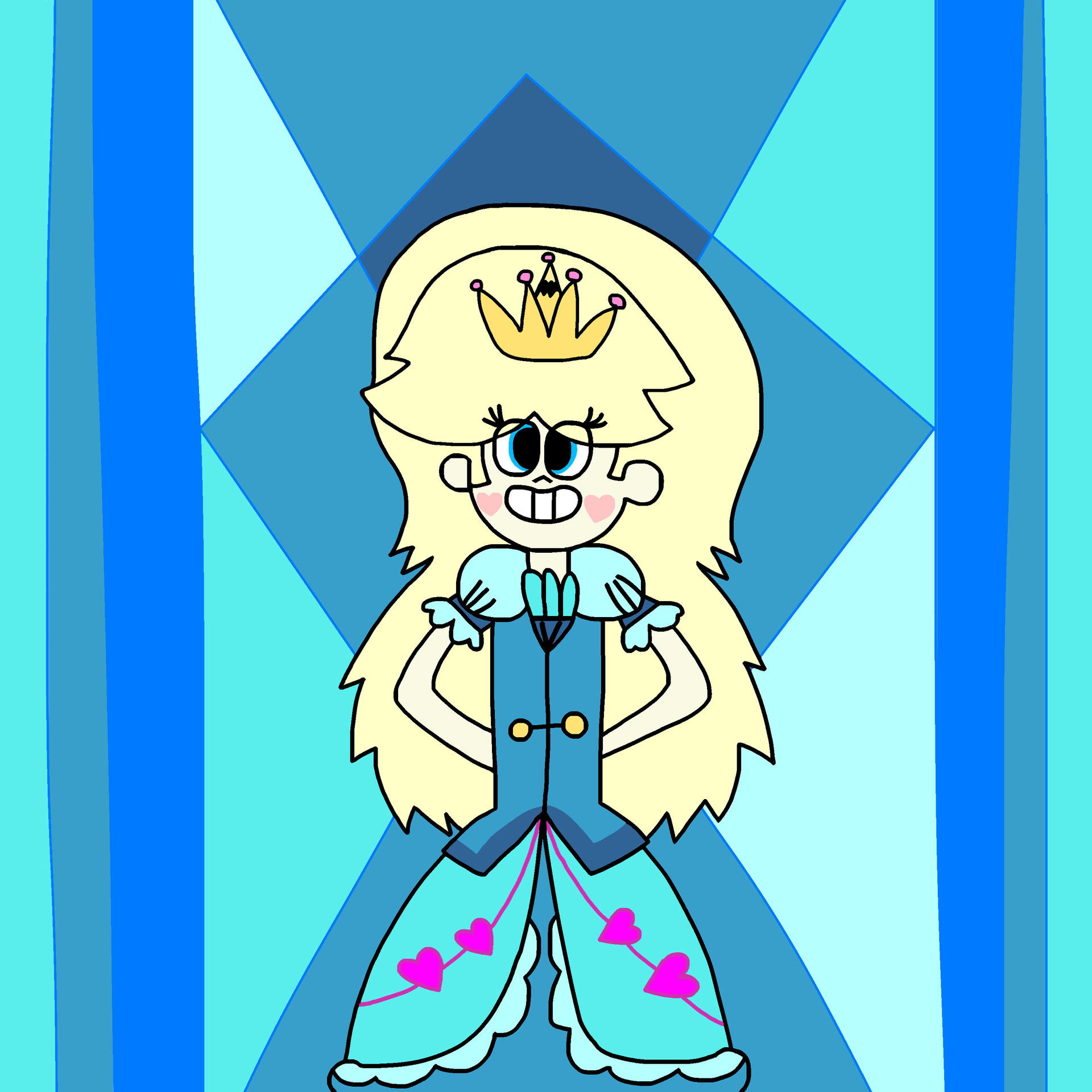 Princessblue28 Blue Magical Princess by chikamotokenji on DeviantArt