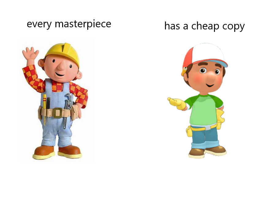 bob the builder vs handy manny meme by SplashtheWolfGirl on DeviantArt