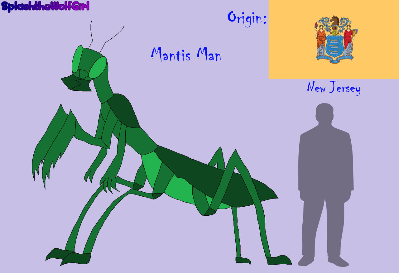 Mants Deviantart Mantis Man by SplashtheWolfGirl on DeviantArt
