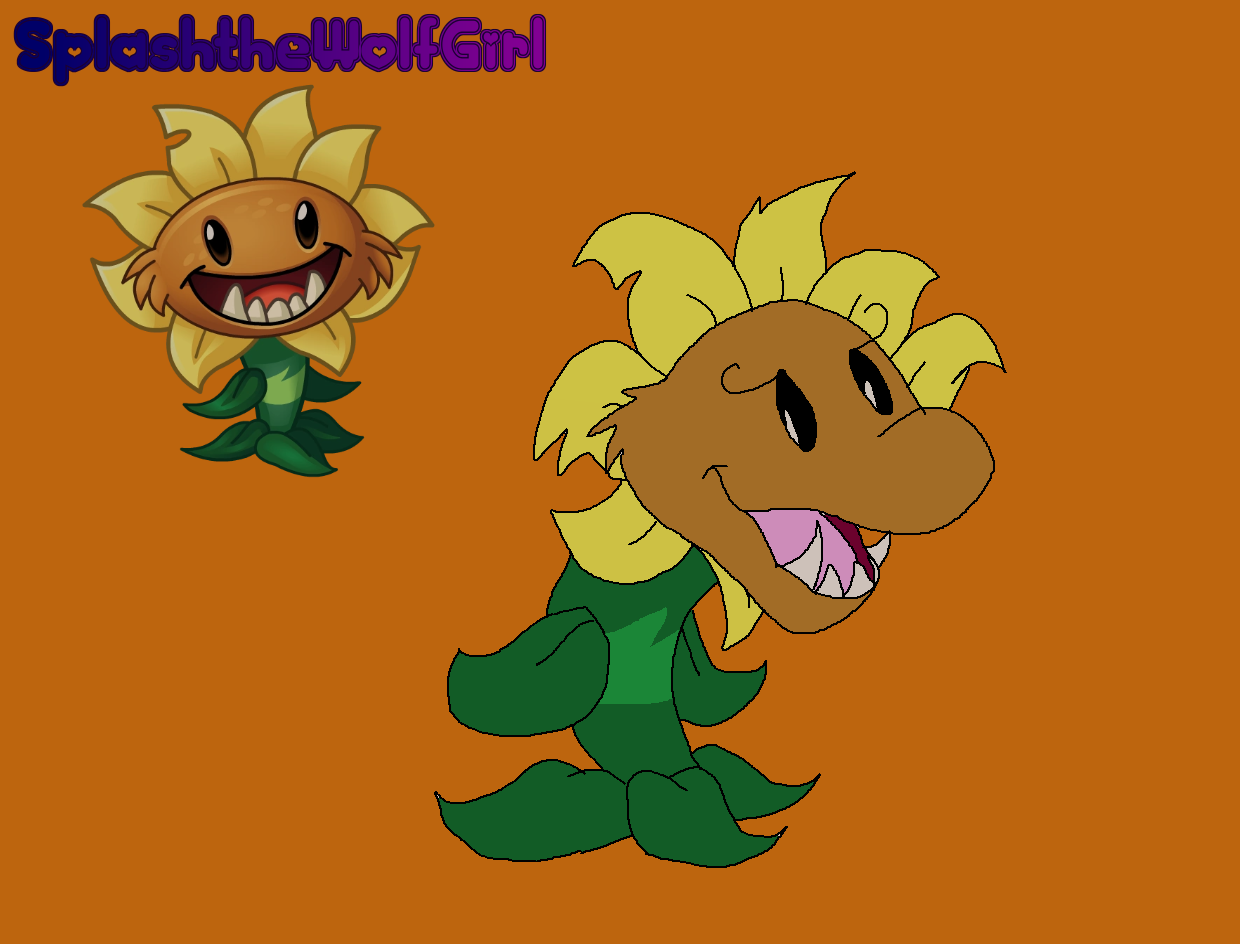 Plants Vs Zombies 2: Primal Sunflower by TheEagleProductionsX on DeviantArt