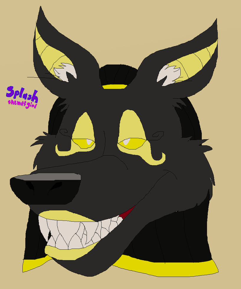 Anput headshot by SplashtheWolfGirl on DeviantArt