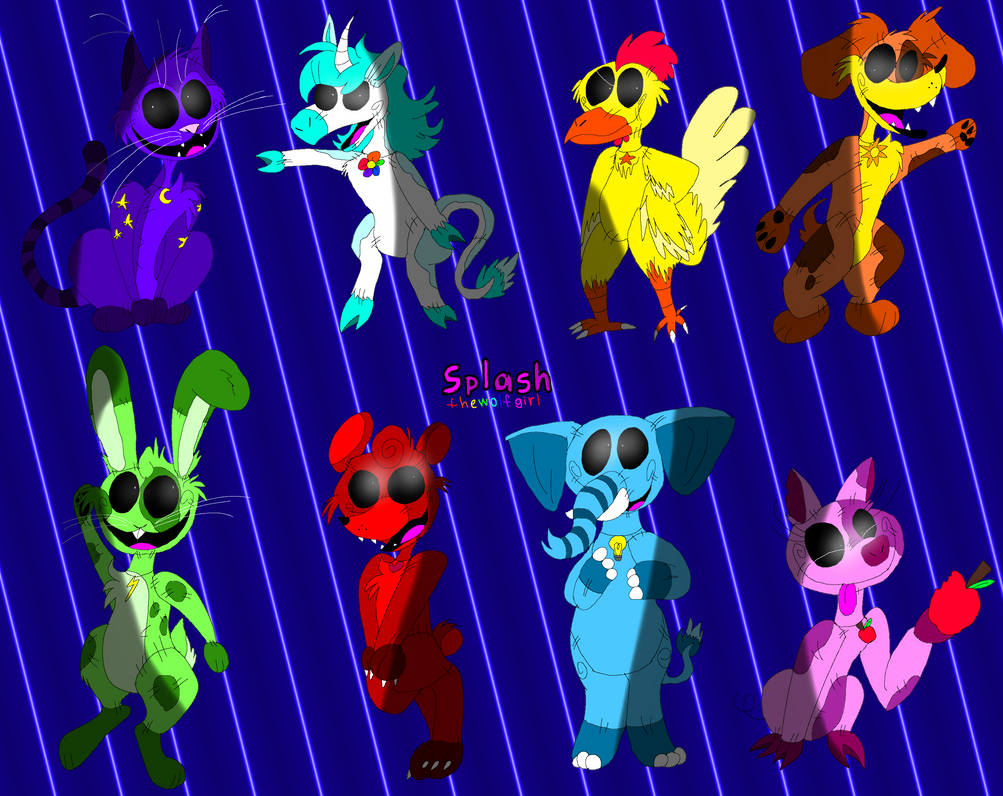 Smiling Critters Ripple Riptide Smiling Critters!!! by SplashtheWolfGirl on DeviantArt