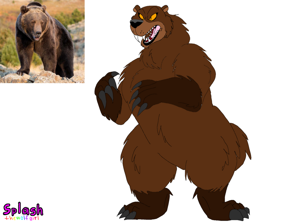 Bear Deviantart Rapper Grizzly Bear (revamp) by SplashtheWolfGirl on DeviantArt