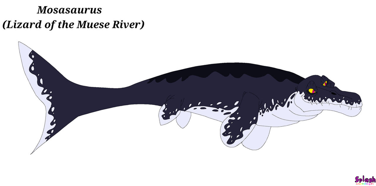 Mosasaurus by SplashtheWolfGirl on DeviantArt
