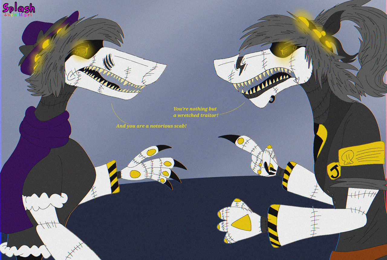 The Argument by SplashtheWolfGirl on DeviantArt