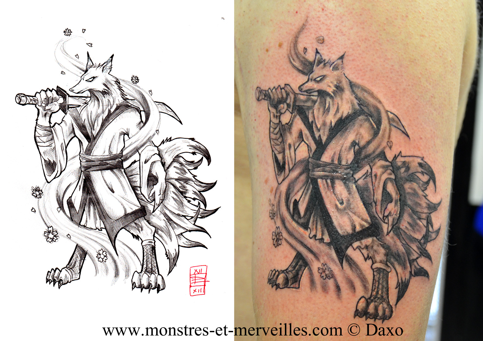 kitsune or the 9 tails's fox by Daxotattoos on DeviantArt kitsune or the 9 tails's fox by Daxotattoos on DeviantArt