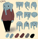 character sheet DANI by Loredana-arts