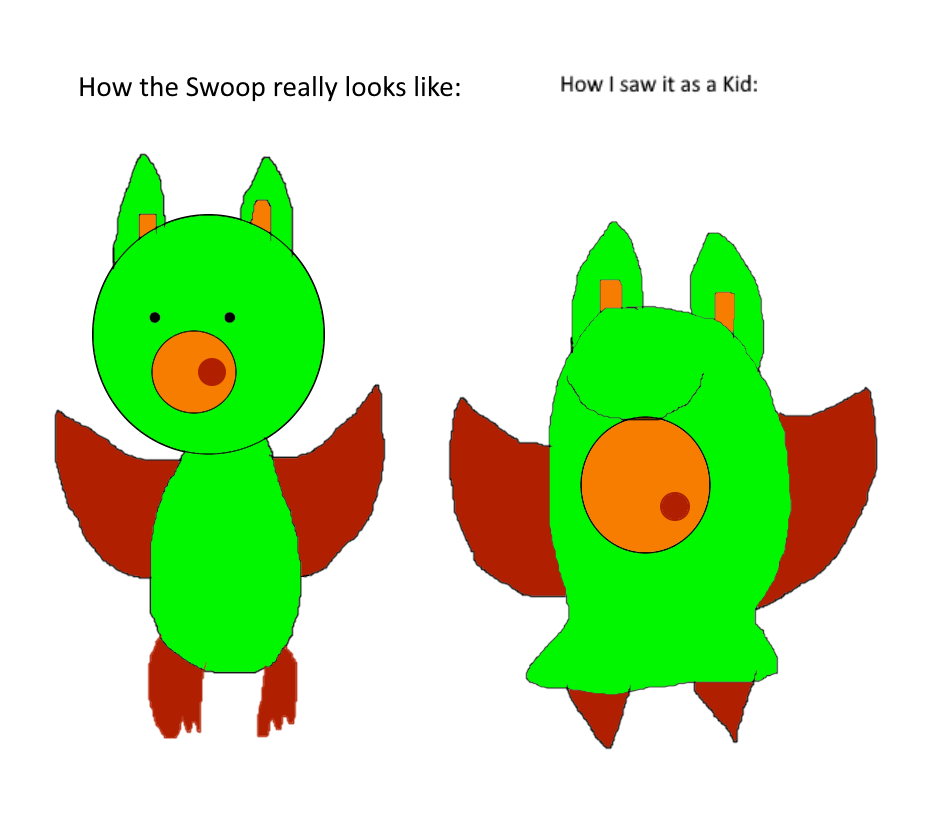 Swoop Creauture How I saw the Swoop vs how it really looks like by Iankyle1189 on ...