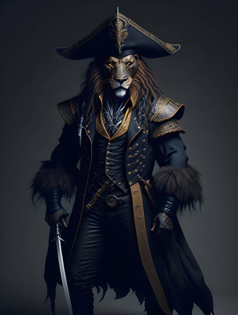 Pirate King by ArticWolfAI on DeviantArt
