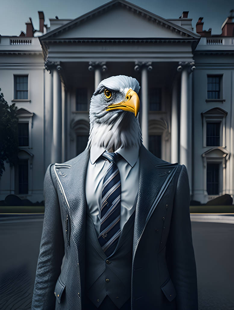 President Eagle by ArticWolfAI on DeviantArt