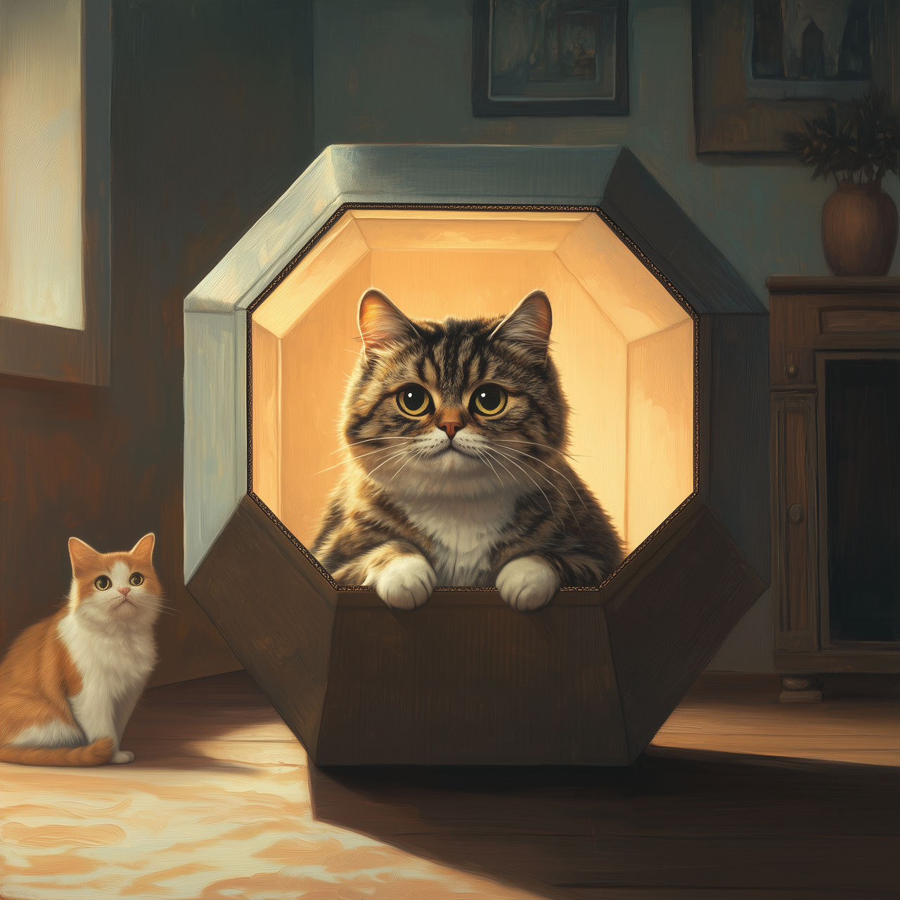 Cat Octagon by KawaiTiti on DeviantArt