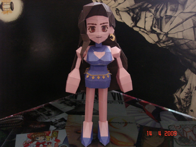 Tifa Papercraft