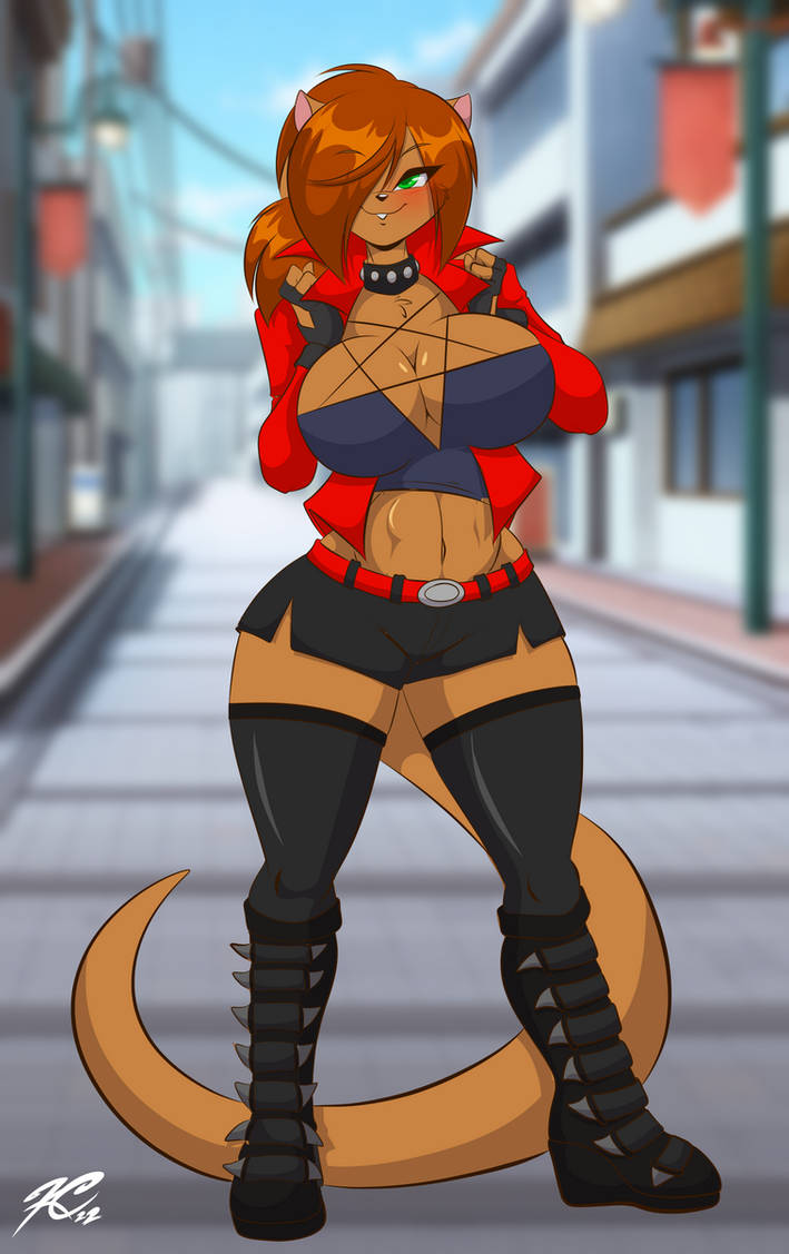 Punk Style Mrs AMP By Mastergodai By MrAMP On DeviantArt punk-style-mrs-amp-by-mastergodai-by-mramp-on-deviantart