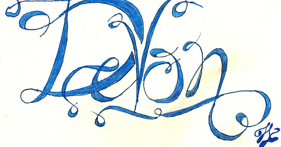 Devon Calligraphy by AuthorAsh on DeviantArt