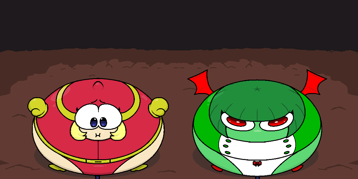 6/8 Pooka Girl N Fygar Girl inflated by Sonicateds on DeviantArt
