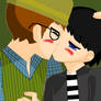 Oliver x Eugene- First Kiss