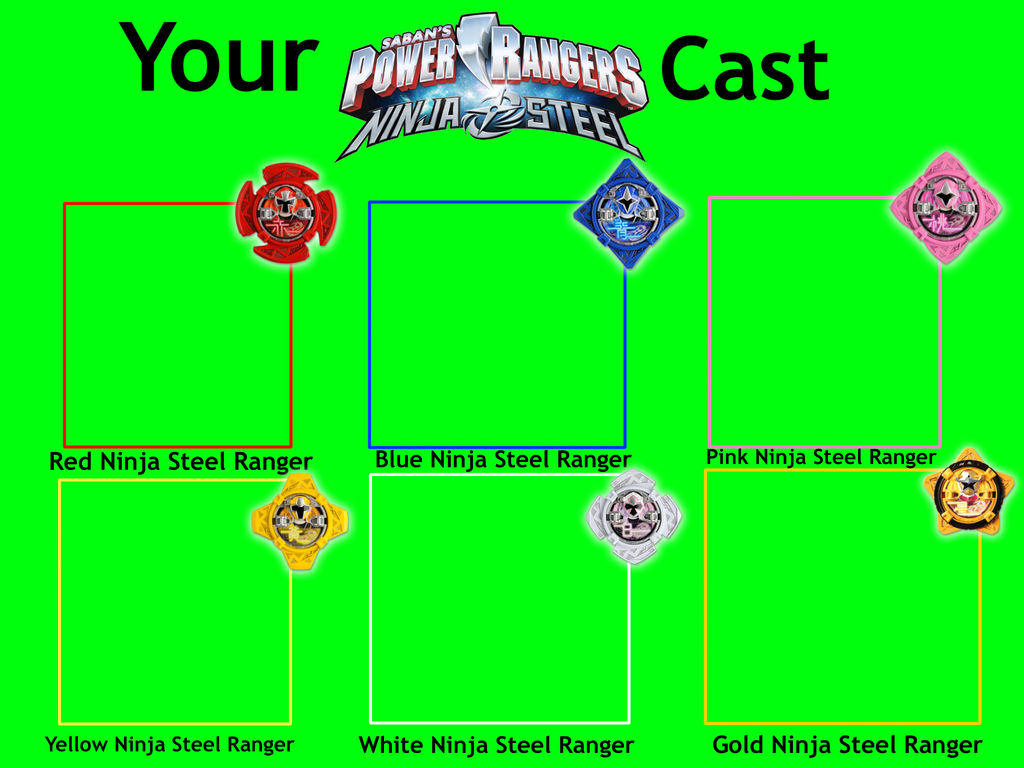 Power Rangers Ninja Steel Cast by AMTModollas on DeviantArt