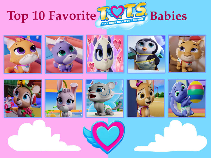 Top 10 Favorite TOTS Babies Meme (USED) by Cmanuel1 on DeviantArt