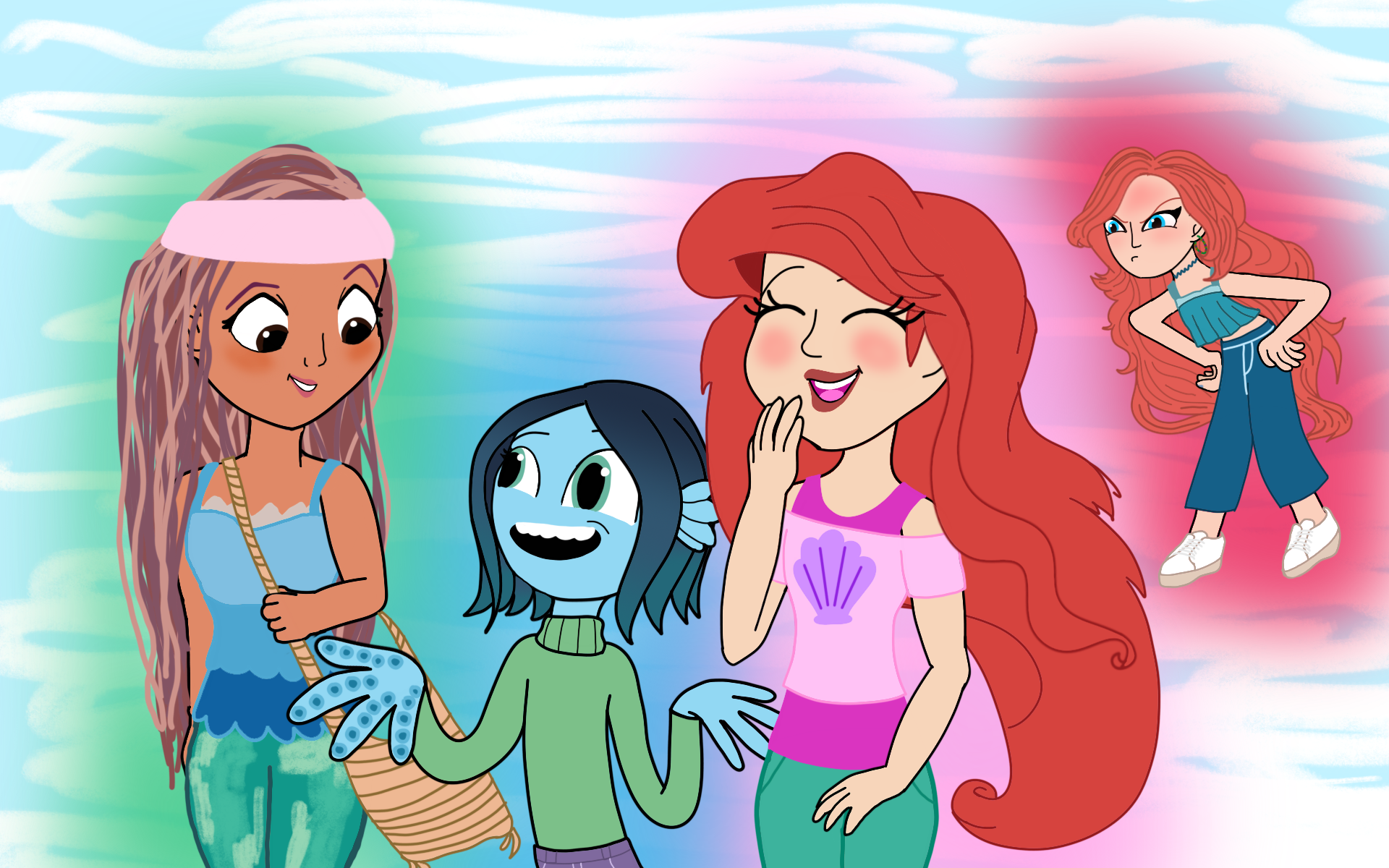 Rubyeat Friend Ruby's new mermaid friends by Cmanuel1 on DeviantArt