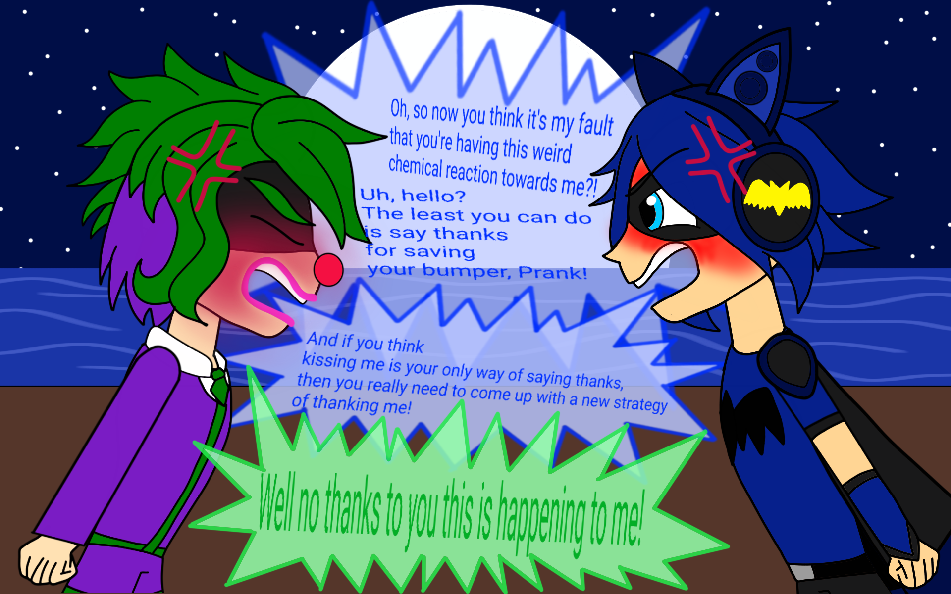 Day 23: Arguing by Cmanuel1 on DeviantArt