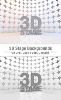 3D Stage Backgrounds