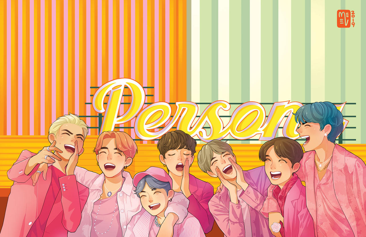BTS OFFICIAL Cubic Paintings_Boy with Luv – VFABasia