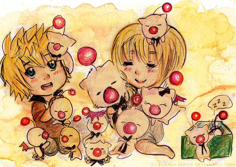 12 Moogle Plushies