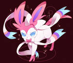 Sylveon/NInfia Gen6 Eeveelution by IzayaOrihara1996