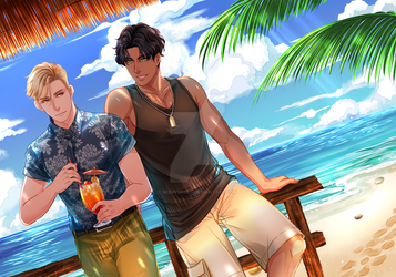 MizuYukiiro_Webtoon_Summer_Escape_Cover