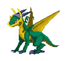 Hex Dragon Sprite