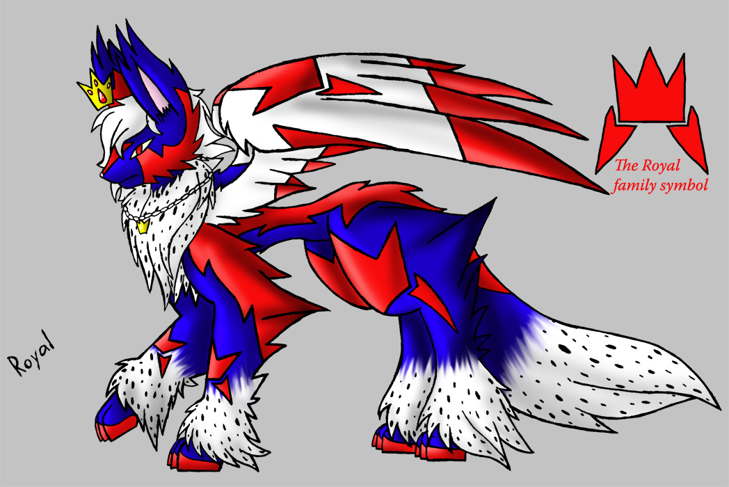 Royal - wolf form