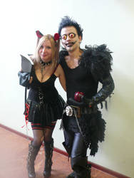 Misa Misa and Ryuk