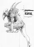 Icarus Falling by bawayan