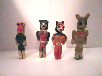 Starfox command figures, StarFox girls