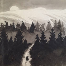 Krampuslauf (inspired by Theodor Kittelsen)