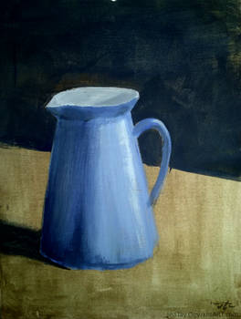 Blue Pitcher-Limited Pallete Exercise
