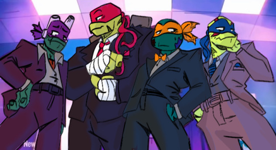 ROTTMNT screenshot redraw by LIMBOOog on DeviantArt