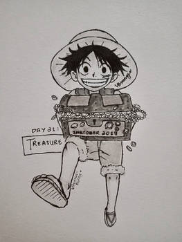 Inktober [DAY 21]: Treasure