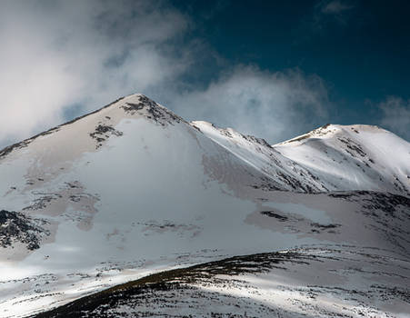 The snow has fallen