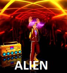 Glitch from Dance Central 2/3 - ALIEN