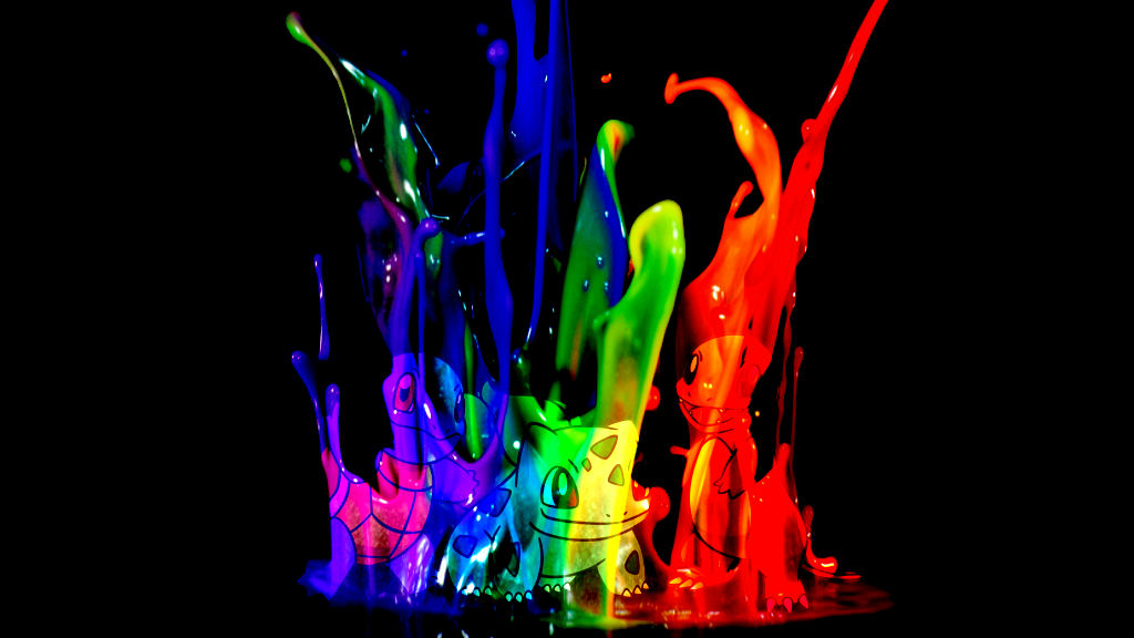 . Pokemon Wallpaper . Gen 1 Starters . by Flows-Backgrounds on DeviantArt