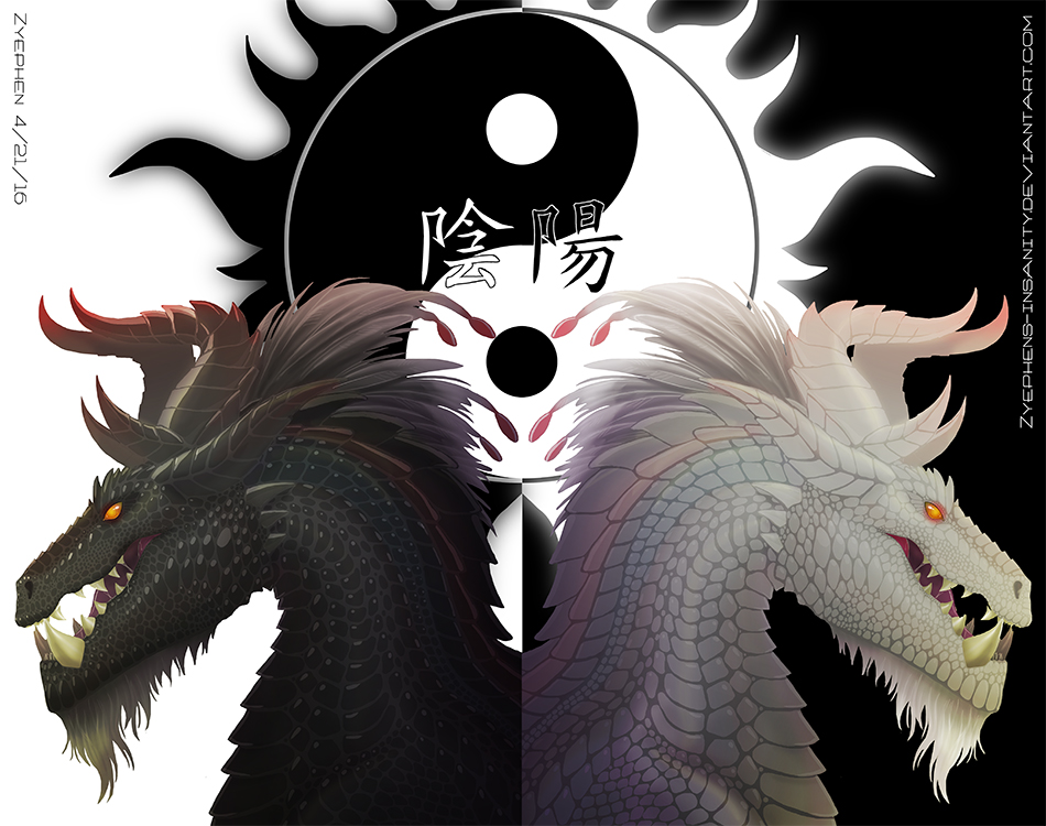 Yin-Yang Dragons