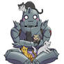 Alphonse luvs kitties