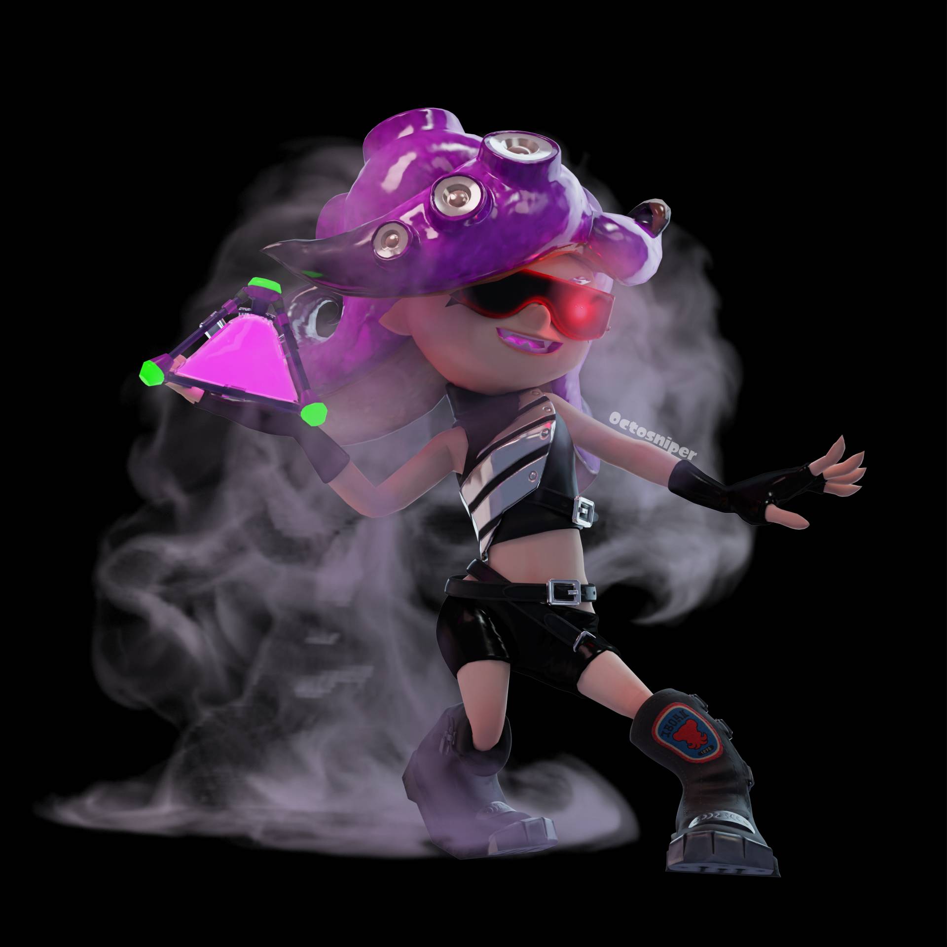 Octoling bomb by octosniperX on DeviantArt
