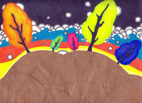 Paper Hills by Sadkids on DeviantArt