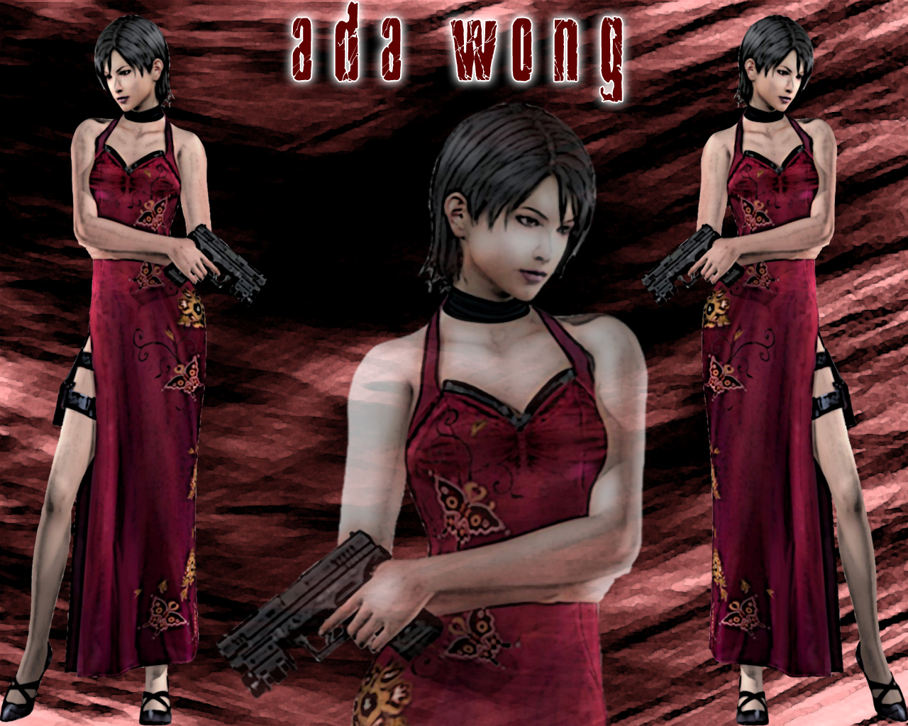 Ada Wong(RE2 Dress) Resident Evil 4 UHD by xKamillox on DeviantArt