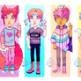 adopts (1/4 open)