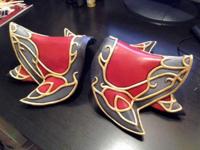 Pauldron Progress