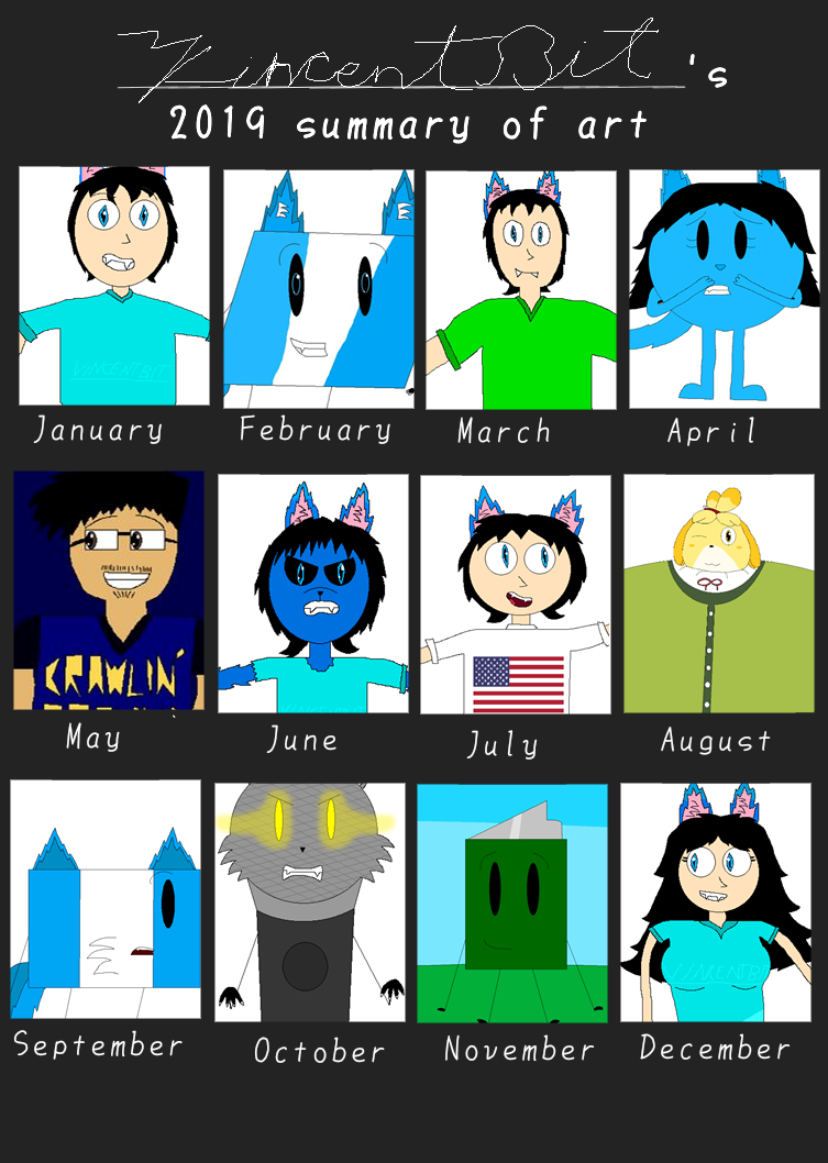 Vincentbit Deviantart The Best of 2019 by VincentTheWerewolf on DeviantArt