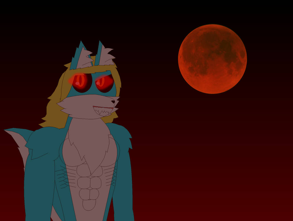 Lunar Eclipse by VincentTheWerewolf on DeviantArt